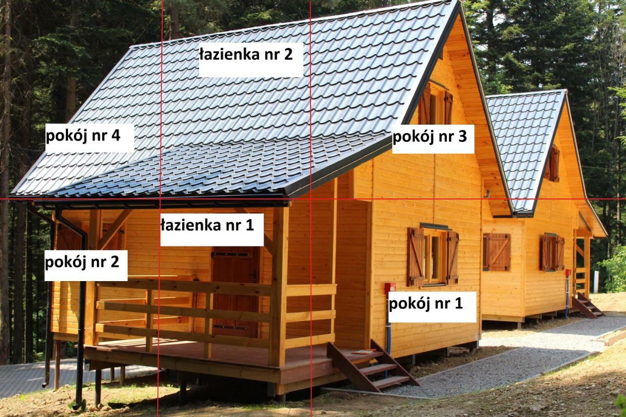 Lesna Willa Pttk W Komanczy Komańcza Dış mekan fotoğraf