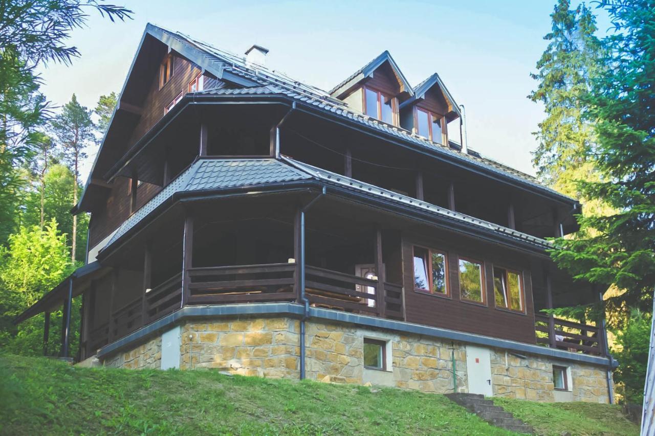 Lesna Willa Pttk W Komanczy Komańcza Dış mekan fotoğraf